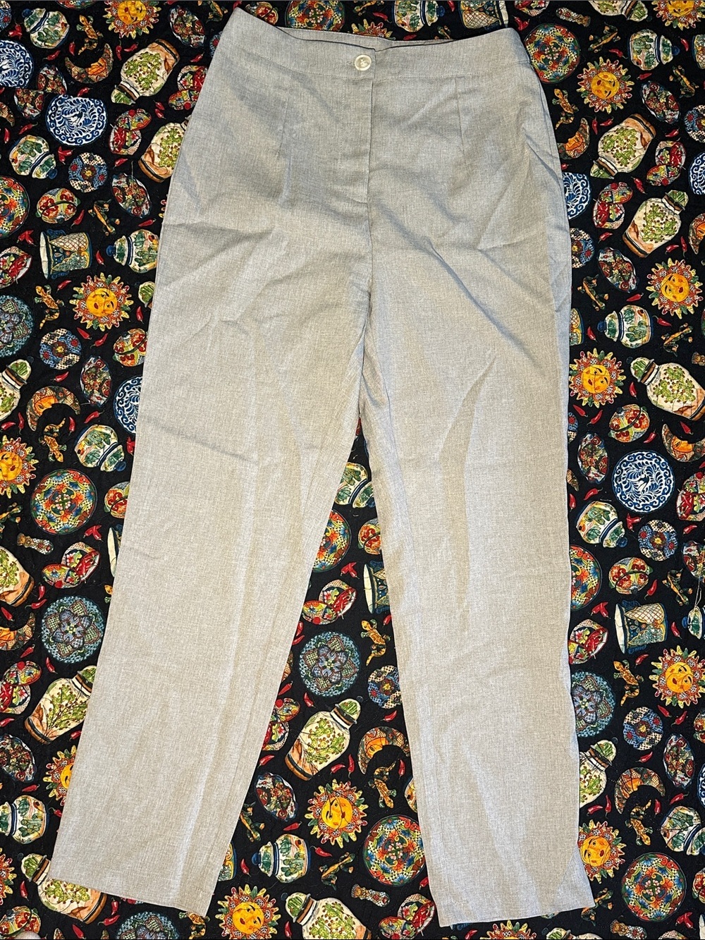 SHEIN Light Gray Women's Dress Pants EUC